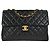 Chanel Classic Single Flap Quilted Lambskin Jumbo Nero