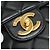 Chanel Classic Single Flap Quilted Lambskin Jumbo Nero - vista 5
