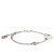 Bracciale con ciondolo in metallo Louis Vuitton Essential V Argento - vista 2