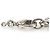 Bracciale con ciondolo in metallo Louis Vuitton Essential V Argento - vista 8