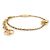 Bracciale con ciondoli in oro Louis Vuitton D'oro - vista 3