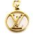 Collar de metal Nanogram Louis Vuitton Plata Dorado - vista 5