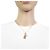 Collar de metal Nanogram Louis Vuitton Plata Dorado - vista 8