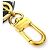 Louis Vuitton Portachiavi Charm Portefeuille Illustré Nero Bianco Arancione - vista 5