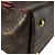 Borsa a tracolla Louis Vuitton Monogram Tournelle PM Marrone Rosso Monogramma - vista 9