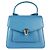 Bulgari Borsa a tracolla in pelle Bvlgari Serpenti Forever Blu