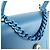 Bulgari Borsa a tracolla in pelle Bvlgari Serpenti Forever Blu - vista 11