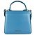 Bulgari Borsa a tracolla in pelle Bvlgari Serpenti Forever Blu - vista 3