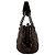Bolsa de mão Chanel em couro marrom - vista 2