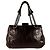 Bolsa de mão Chanel em couro marrom - vista 3