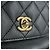 Borsa a tracolla Chanel in pelle grigia Marrone - vista 11