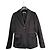 Giacca Blazer Jil Sander in cotone nero