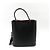 Prada Panier Bucket Saffiano Leather Small Preto - vista 2