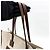Burberry Freya Shopping Canvas with Leather Medium Beige - vista 7