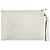 Pochette Gucci en cuir perforé embossé GG Blanc