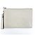 Pochette Gucci en cuir perforé embossé GG Blanc - vue 2
