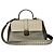 Bottega Veneta Piazza Top Handle Leather with Intrecciato Detail Medium Castaño