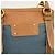 Borsa Boston Loewe Anagram in Beige e Blu - vista 12