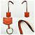 Loewe Heritage Red Tote Bag Rot - Ansicht 20