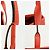 Loewe Heritage Red Tote Bag Rot - Ansicht 8