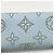 Portachiavi Louis Vuitton Mahina Multicles 4 in blu - vista 9