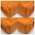 Fendi Zucchino Mini Tote Bag Orange - Ansicht 10