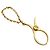 Hermès Portaluvas Hermes Philou Dorado - vista 2