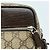 Borsa a tracolla Gucci GG Supreme Beige Marrone scuro - vista 16