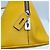 Saco Tote Prada em couro amarelo - vista 15