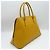 Saco Tote Prada em couro amarelo - vista 4