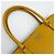 Saco Tote Prada em couro amarelo - vista 8
