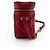 Autre Marque Saint Laurent 80's Vanity Quilted Leather Rot - Ansicht 4