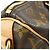Borsa Boston Louis Vuitton Monogram Speedy Bandoulière Marrone - vista 6