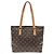 Bolsa Louis Vuitton Monogram Cabas Piano Marrom