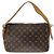 Borsa a tracolla Louis Vuitton Monogram Viva Cite GM Marrone - vista 2