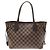 Borsa Louis Vuitton Damier Neverfull PM Marrone
