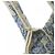 Christian Dior Book Tote Medium Handtasche Blau - Ansicht 9