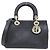 Borsa a mano piccola Christian Dior Granville Nero