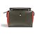 Borsa Convertible DotCom Fendi in Pelle Medium Marrone