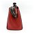 Borsa Convertible DotCom Fendi in Pelle Medium Marrone - vista 3