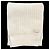 Autre Marque Sciarpa in cashmere a maglia grossa Saint Laurent Bianco Crudo - vista 2