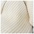 Autre Marque Sciarpa in cashmere a maglia grossa Saint Laurent Bianco Crudo - vista 3