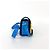 Valentino Garavani Supervee Leather Small Blu - vista 4