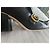 Botines Gucci GG Marmont de piel negra con flecos Negro - vista 6
