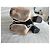 Botines Gucci GG Marmont de piel negra con flecos Negro - vista 8
