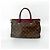 Louis Vuitton Pallas Tote Monogram Canvas with Leather MM Marrone - vista 2
