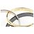 Anello Cartier Trinity Oro Bianco Oro Giallo e Ceramica D'oro - vista 4