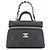 Charm per borsa Chanel Timeless Classic Line AP4897 Nero