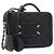 Borsa a tracolla Chanel 93342 in pelle di vitello martellata nera Nero