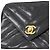 Borsa a tracolla Chanel 02009 Nero - vista 6